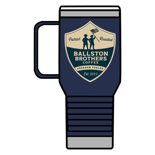 Ballston Brothers Patriot Roasted Travel Mug