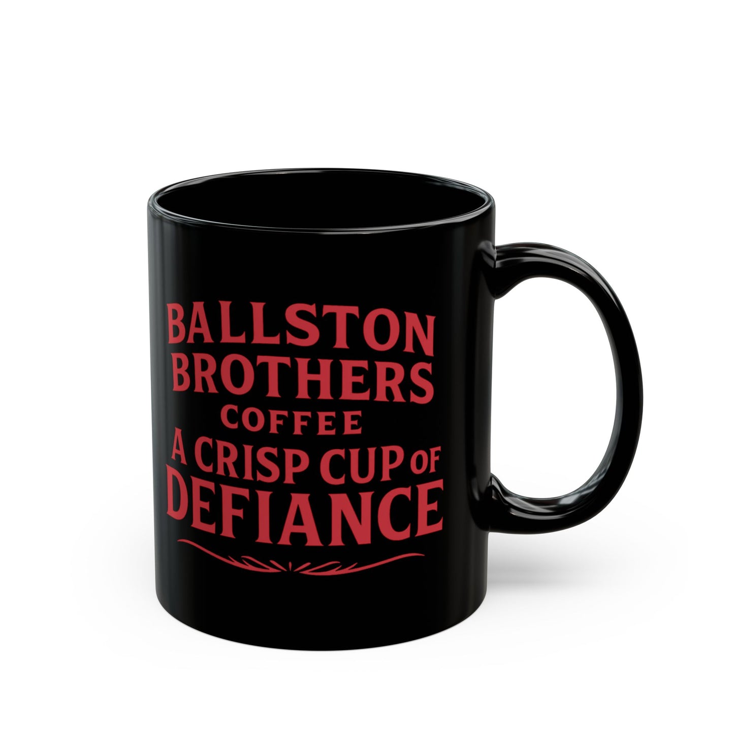 Coffee Mug - Patriot Bean Logo - Black