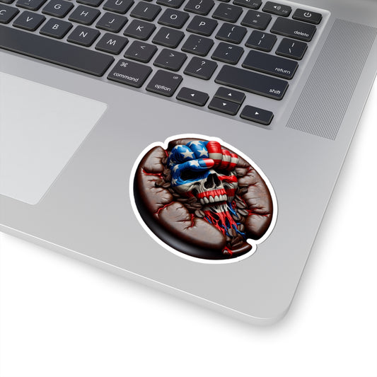Sticker: Patriot Bean Coffee Lovers American Resilience Design