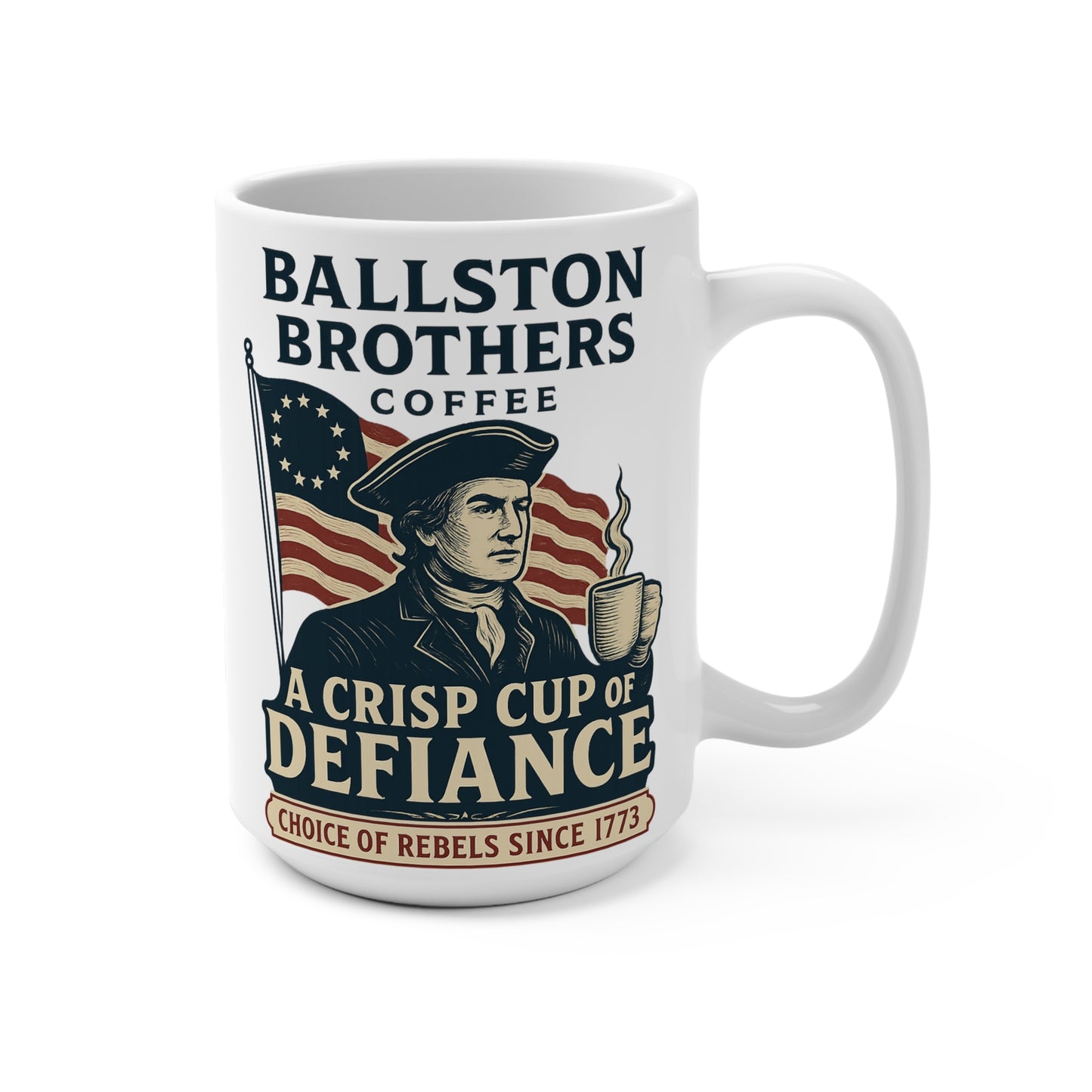American Resilience 15oz Mug - Ballston Brothers Coffee Company
