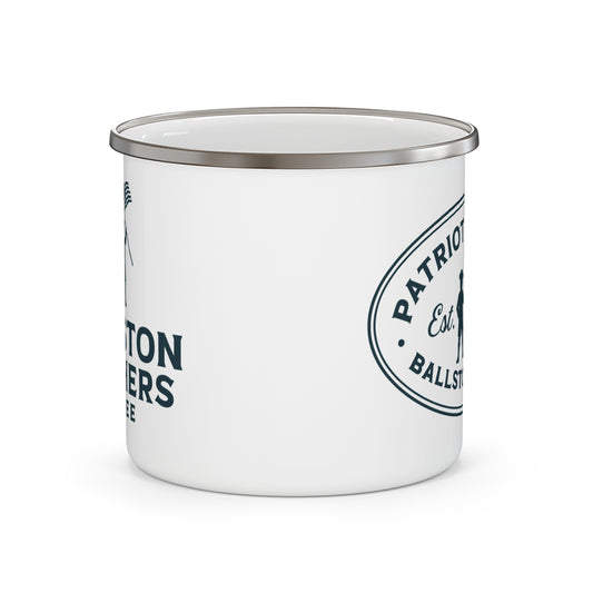 Ballston Brothers Coffee Company Enamel Camping Mug - Freedom Fueled