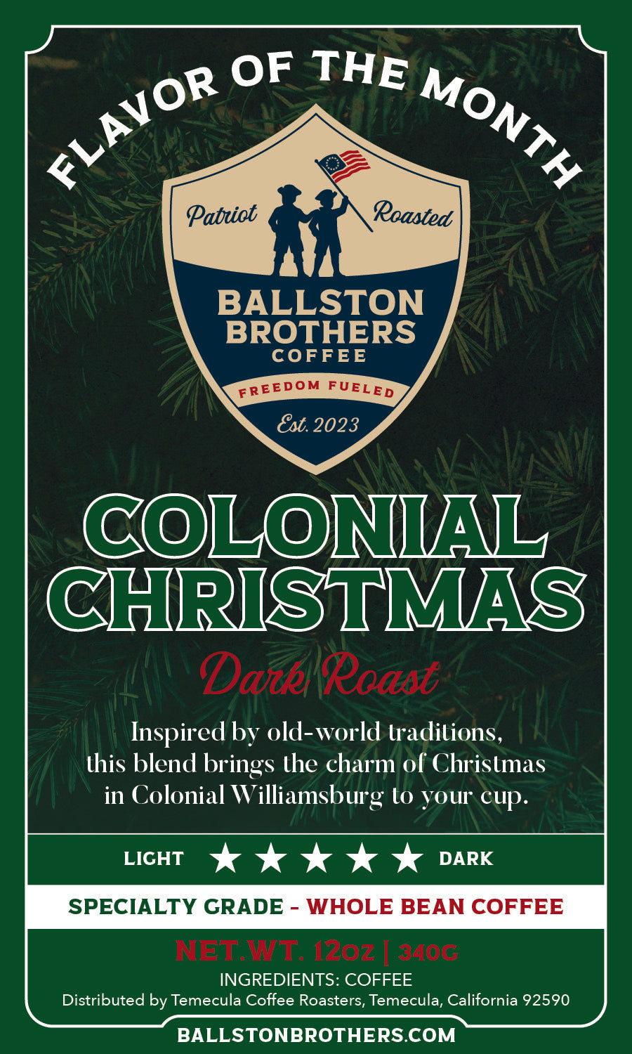Colonial Christmas Blend