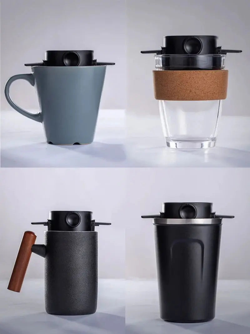 Foldable Stainless Steel Pour Over Coffee Dripper