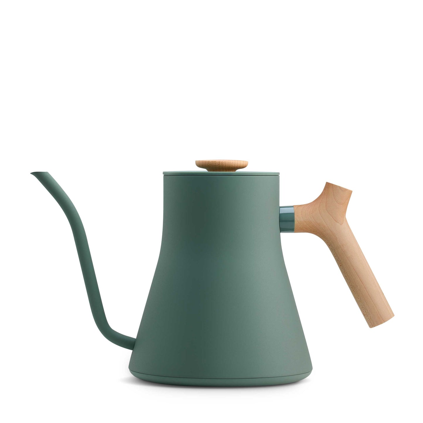 Fellow Stagg EKG Pro Electric Kettle - Smoke Green w/ Maple