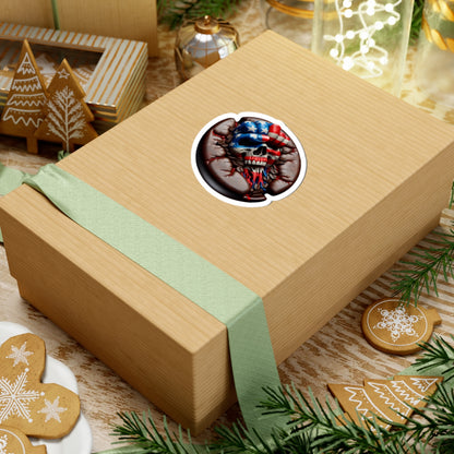 Sticker: Patriot Bean Coffee Lovers American Resilience Design