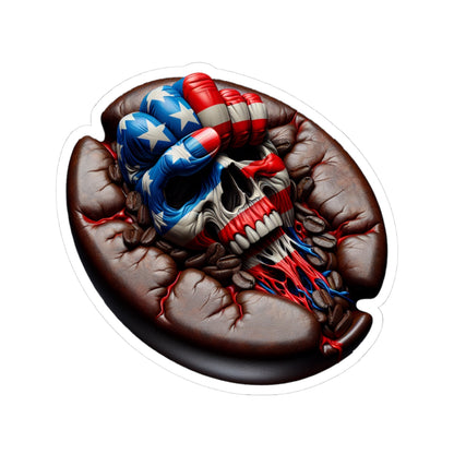 Sticker: Patriot Bean Coffee Lovers American Resilience Design