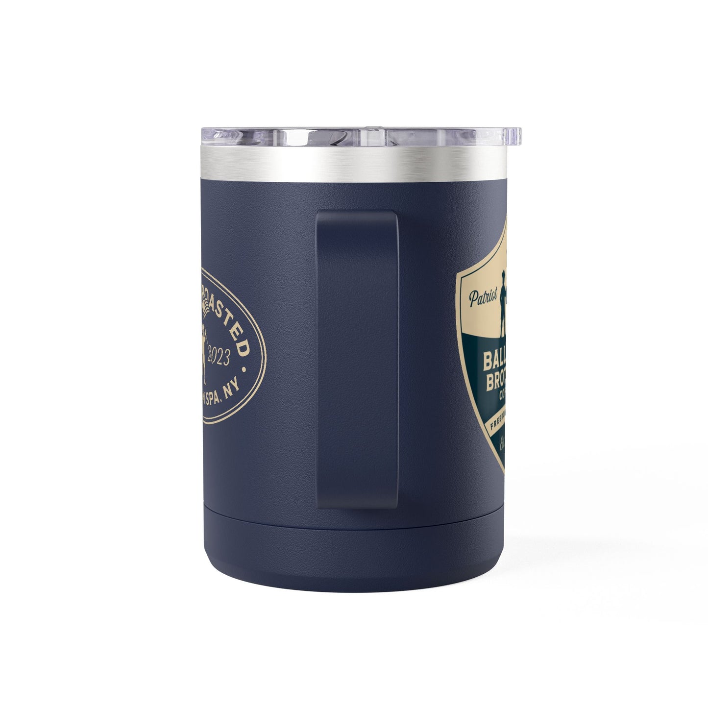 Ballston Brothers Patriot Roasted Coffee Mug Tumbler | 15oz Insulated