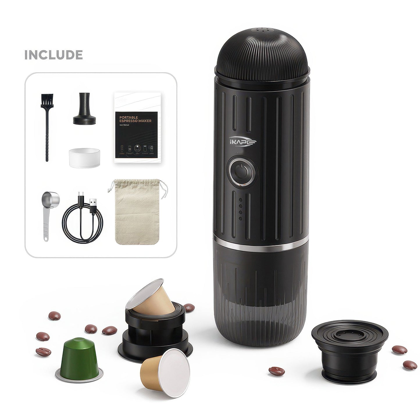 Portable Electric Espresso Coffee Maker