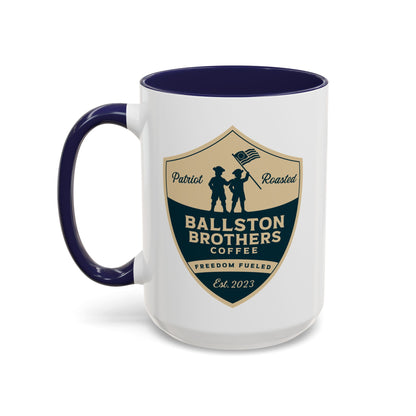Ballston Brothers Coffee Company Mug - Perfect Gift for Coffee Lovers and Patriots alike.