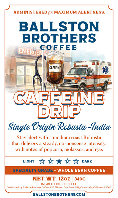 Caffeine Drip -Single Origin India Robusta