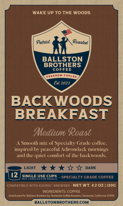 Backwoods Breakfast (Single Use Cups)