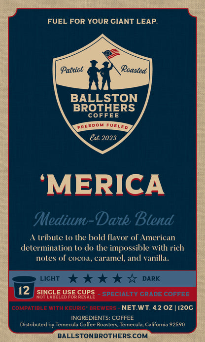 ‘Merica (Single Use Cups)