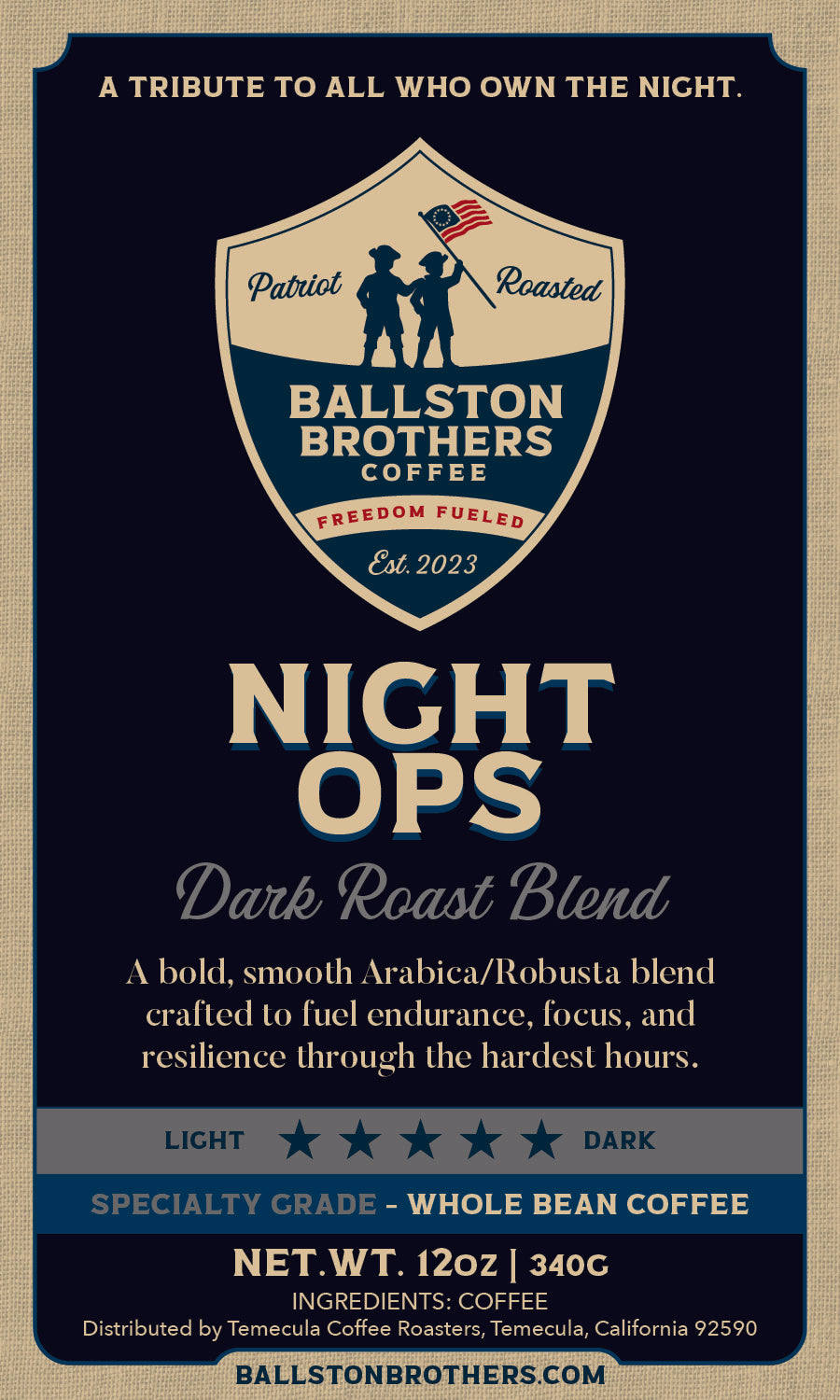 Night Ops - Our Darkest Roast