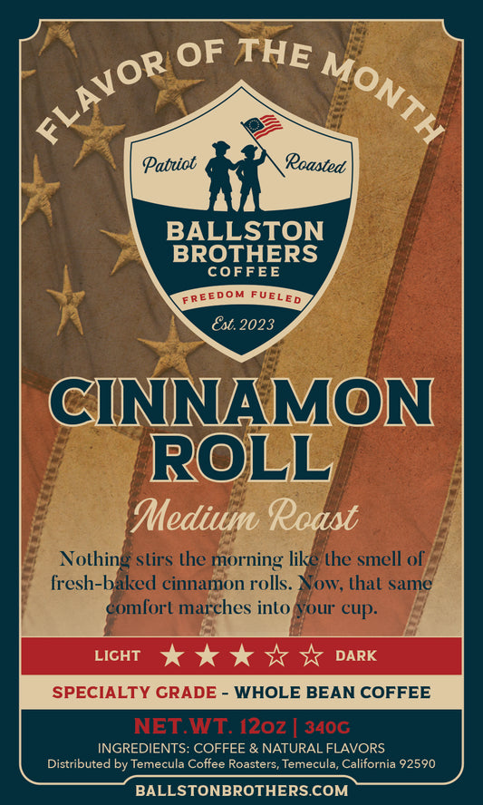 Flavor Of The Month - October  - Cinnamon Roll