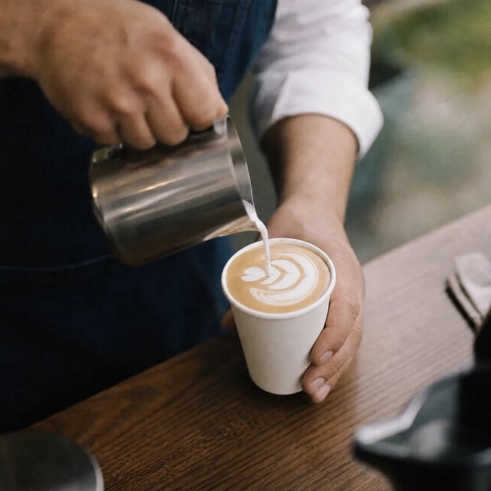 Ballston Brothers baristas at a coffee catering event