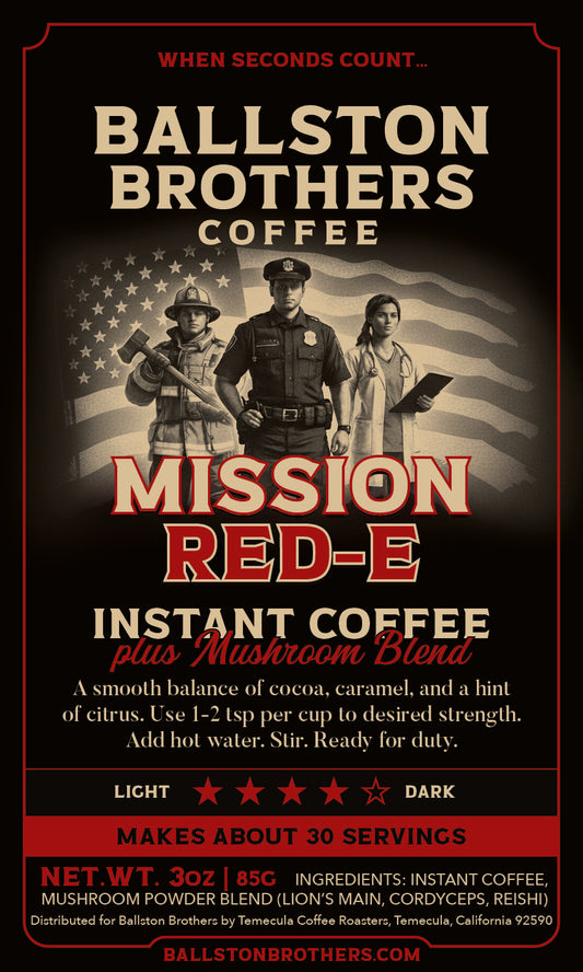 Mission Red-E Instant Coffee with Mushrooms