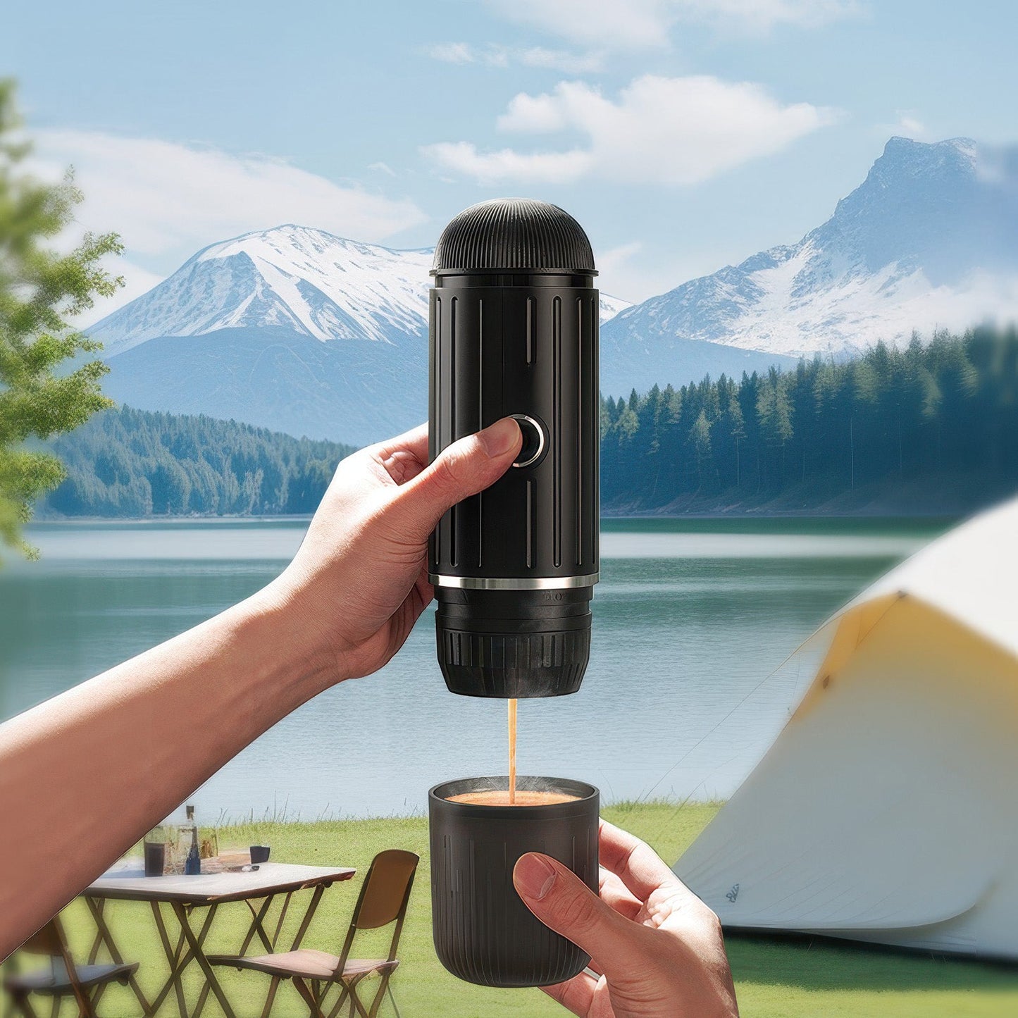Portable Electric Espresso Coffee Maker
