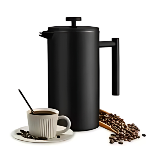 Liberty Press – Stainless Steel Double-Wall French Press Coffee Maker