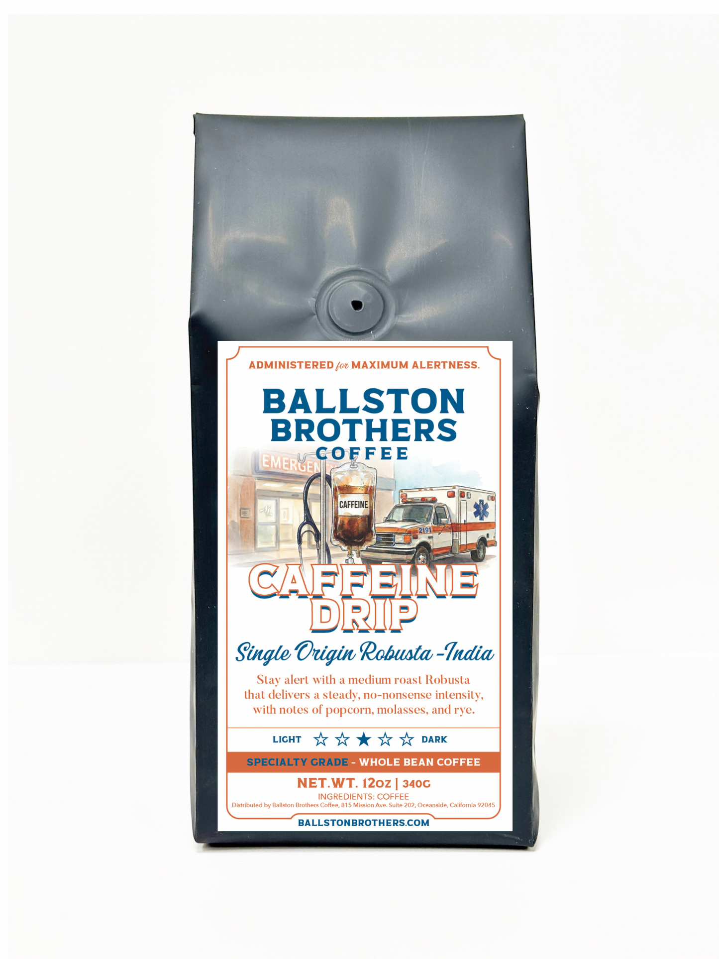 Caffeine Drip -Single Origin India Robusta
