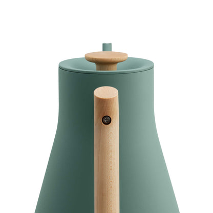 Fellow Stagg EKG Pro Electric Kettle - Smoke Green w/ Maple