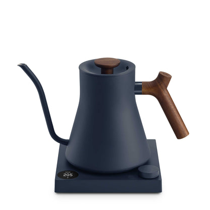 Fellow Stagg EKG Pro Electric Kettle - Stone Blue w/ Walnut