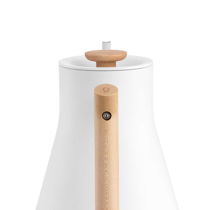 Fellow Stagg EKG Pro Electric Kettle - Matte White w/ Maple